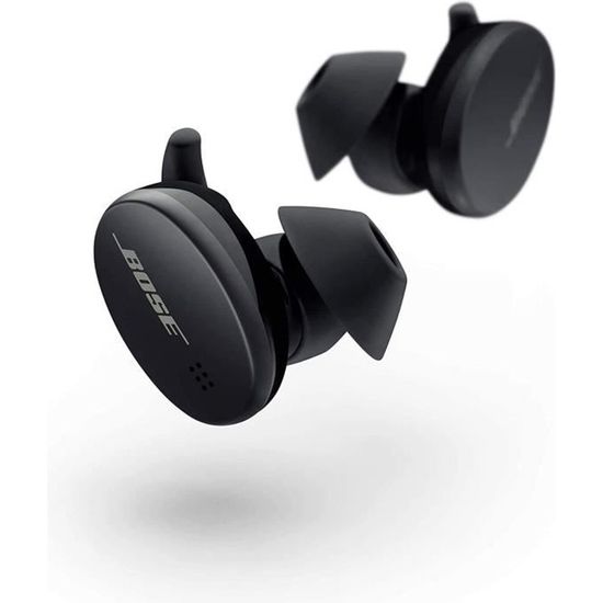 Bose Écouteurs Sport Earbuds – Écouteurs Entièrement sans Fil – Écouteurs Bluetooth pour les Entraînements et la Course Triple Noir