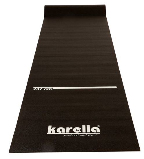 Tapis De Fléchettes Karella Premium Velour 60 Cm – Avec Ligne De Lancer, Pour Steeldart Et Softdart