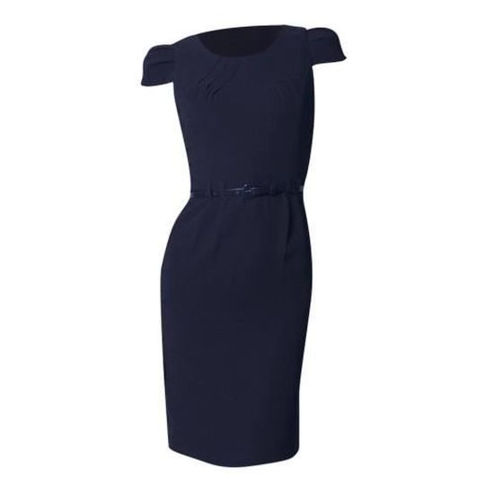Robe tailleur bleu marine Clearance