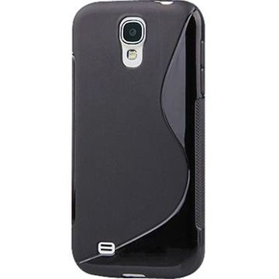 Coque Housse S-Line noire Samsung Galaxy S4 i9500