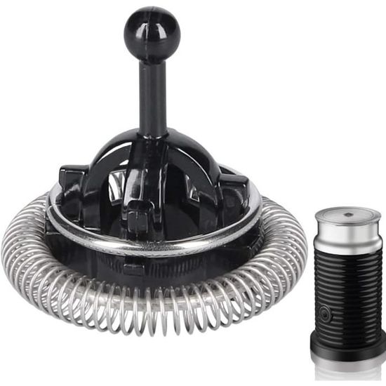 Tête Pivotante De Rechange Pour Mousseur à Lait – Compatible Home Win – Noire, En Plastique – Pour Café, Cappuccino