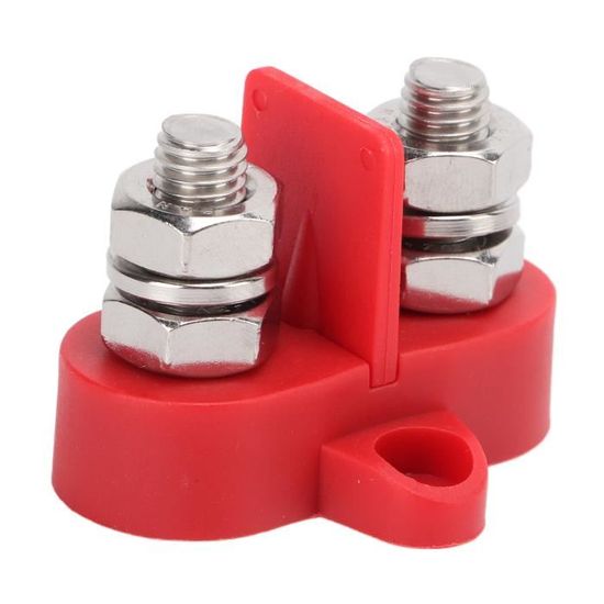 GOTOTOP Bornier de distribution de batterie 4 pièces borniers de