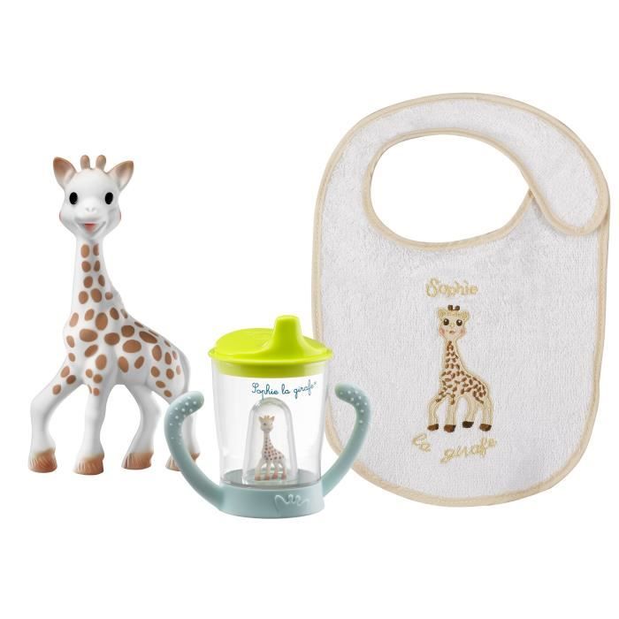 SOPHIE LA GIRAFE Set tasse anti-fuite
