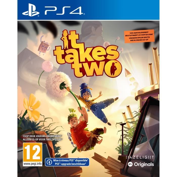 Jeu PS4 It Takes Two - Aventure en coopération - EA Electronic Arts -  Action - Blu-Ray - Cdiscount Jeux vidéo