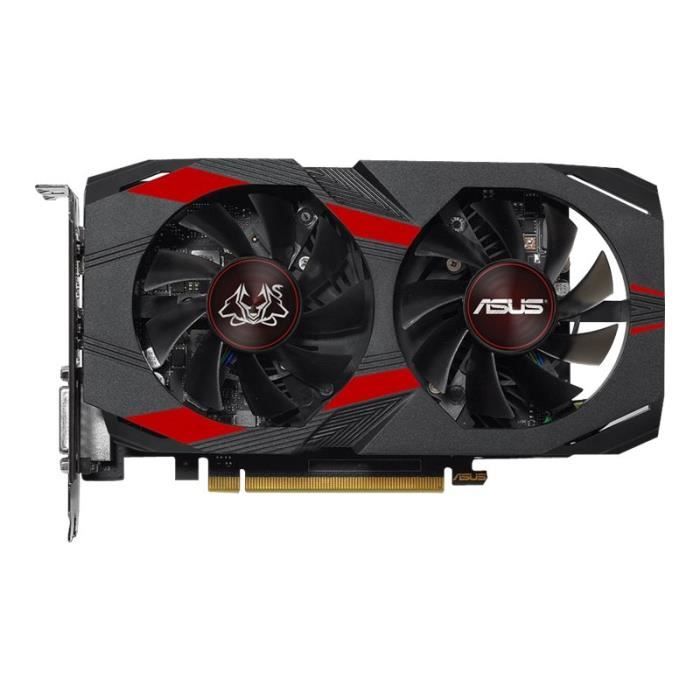 ASUS CERBERUS-GTX1050TI-A4G Advanced Edition carte graphique GF GTX 1050 Ti 4 Go GDDR5 PCIe 3.0 x16 DVI, HDMI, DisplayPort