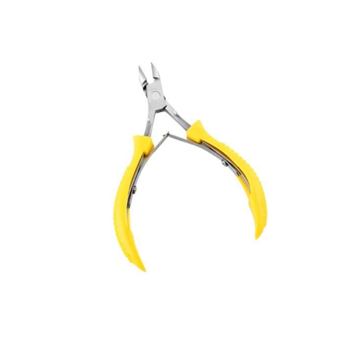 Pince à ongles Beauté Peau morte Toe Nail Clipper Manucure Pédicure Outil Anti-Slip Nipper Jaune COUPE-ONGLES - PINCE A ONGLES