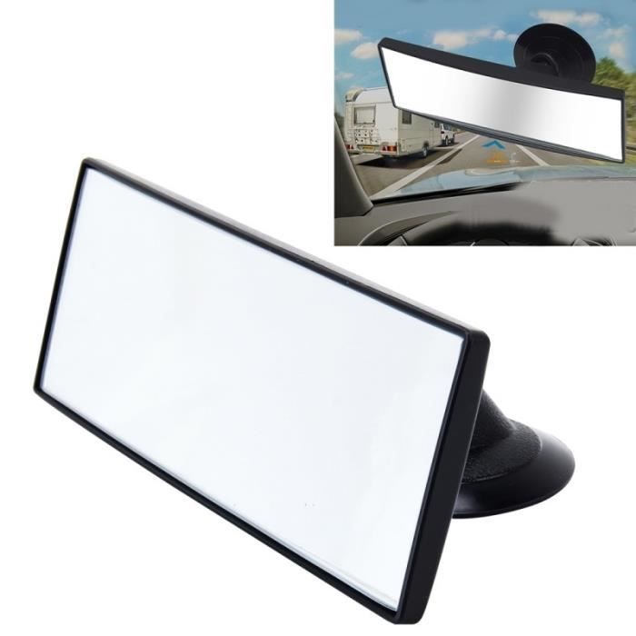 Miroir De Securite - Miroir De Sortie - CAR Interior Mirrors - Rétroviseur intérieur à fixation 2 ventouses réglable 360 degrés