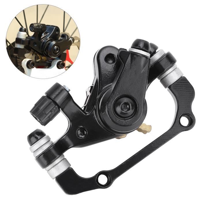 Tbest Étrier de frein Vélo électrique universel étriers de frein à disque mécanique vélo de vélo (arrière (F180 R160))