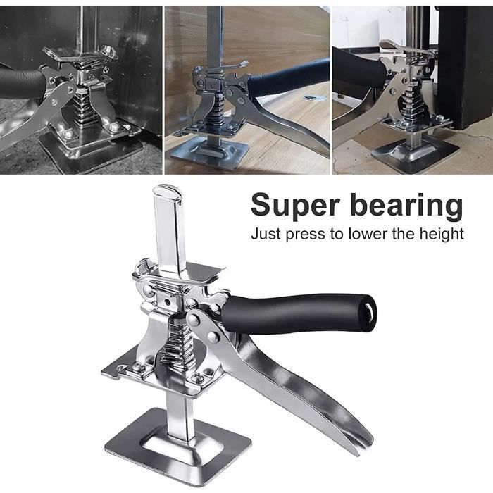 Viking Arm Hand Tool Jack, Lève-Carte d'utilisation de Porte de Bras à économie de Travail, Plâtre Multifonctionnel de Prise d'armoi