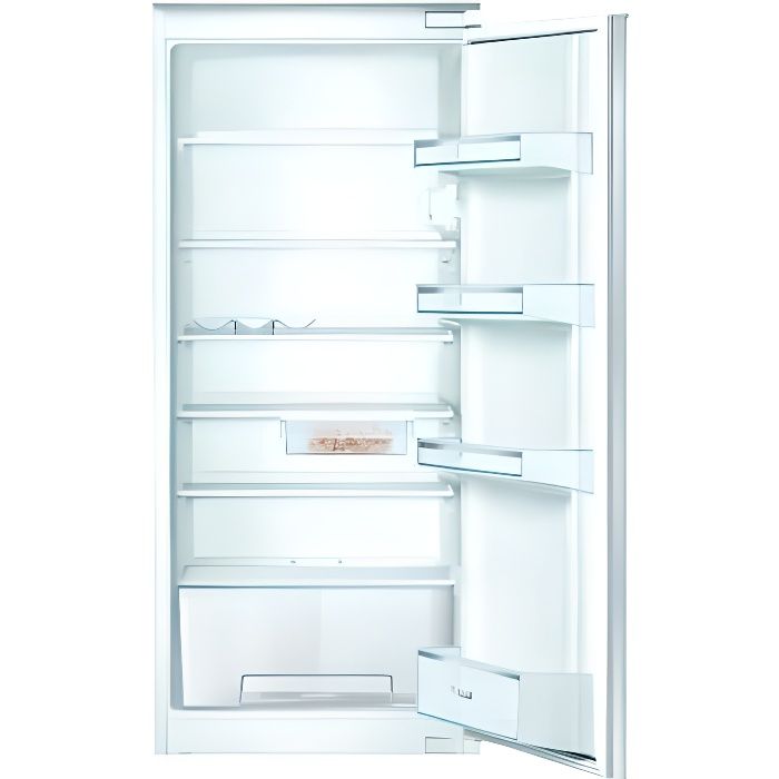 BOSCH KIR24NSF2 Réfrigérateur 1 porte intégrable - 221L - SER2 - 122x56cm - Blanc