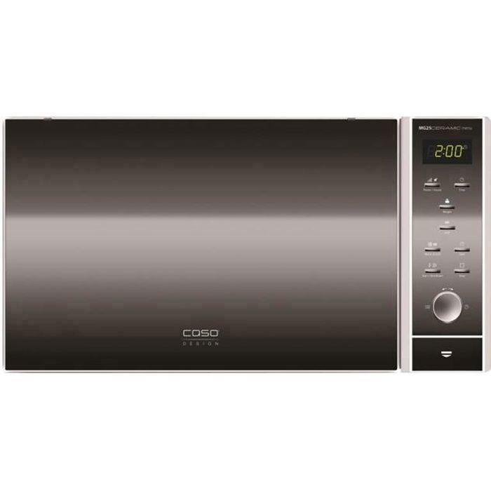 CASO Design MG25 Ceramic menu Four micro-ondes grill pose libre 25 litres 900 Watt