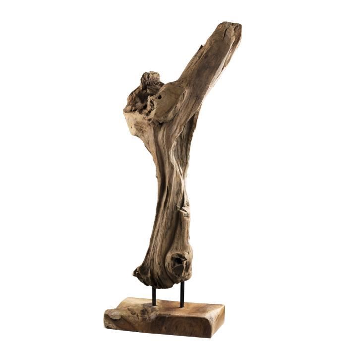 MACABANE LALY - Objet décoration bois teck branche naturelle \