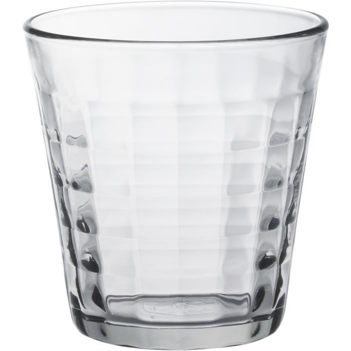 Duralex Prisme Eau - Jus Hiball Lunettes - 220ml - Lot de 6
