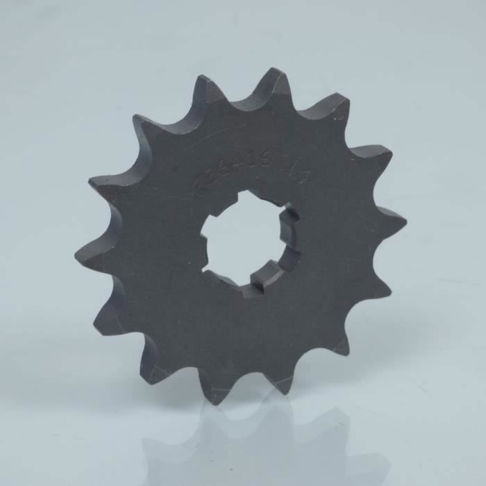 Pignon de sortie de boite France Equipement Moto Yamaha 125 DTMX 1976-1982 14 dents Pas 428 Neuf