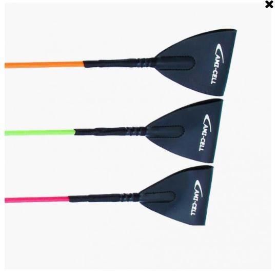 Cravache Lami-Cell Gel - Couleur : Fushia, Taille : 65 cm cheval équitation