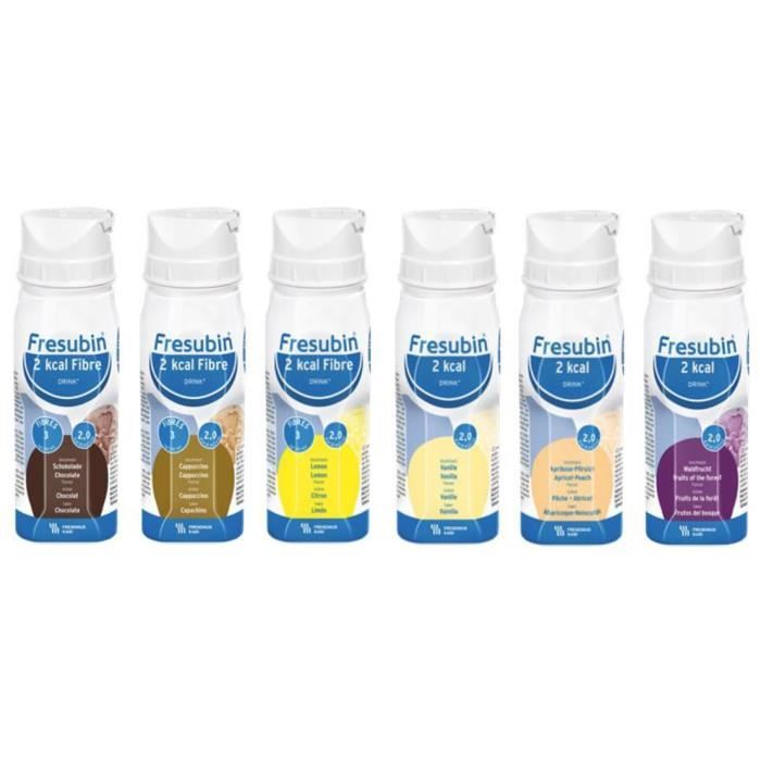 Boisson en carton mélangé Fresubin 2 kcal, art. 705051 S, VE 24x200ml