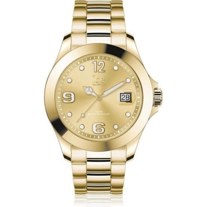 Ice-Watch - ICE steel Light gold - Montre dorée pour femme avec bracelet en metal - 017319 (Small)