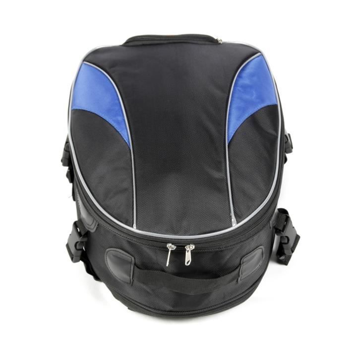 Sac de moto de grande capacité étanche sac de queue sac à dos arrière siège arrière sac à dos