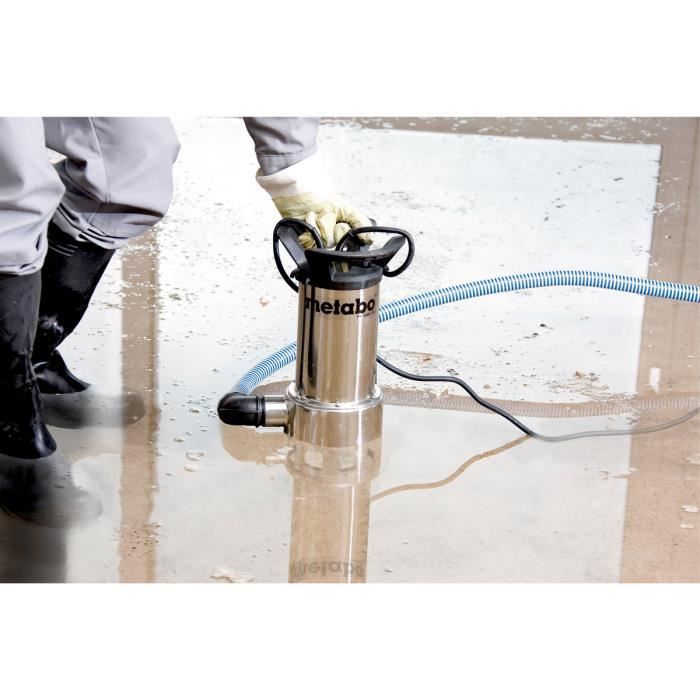 Metabo PS 18000 SN POMPE IMMERGE POUR EAUX USES 1100 W, 18.000 L/h 1,1 Bar 0251800000