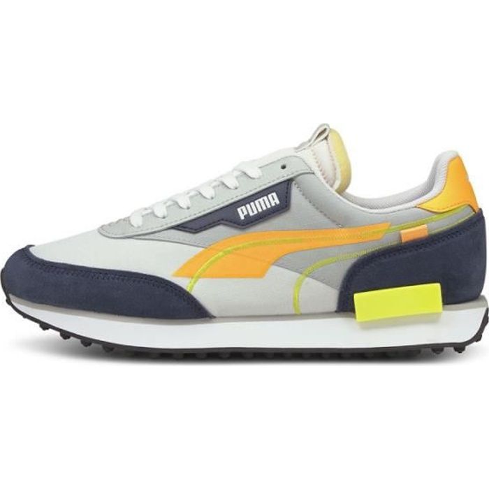 PUMA Baskets Future Rider Twofold SD Gris Orange Homme