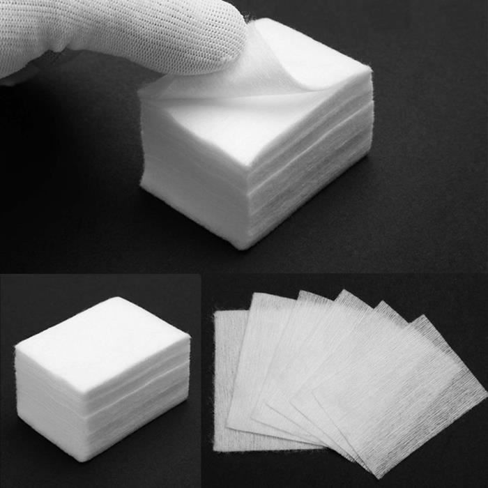 700 x papier essuie-ongles lingettes propres pour nail art