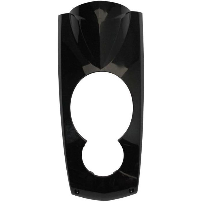 carenage/face av scoot adaptable peugeot 50 ludix noir brillant (pour compteur triangulaire)