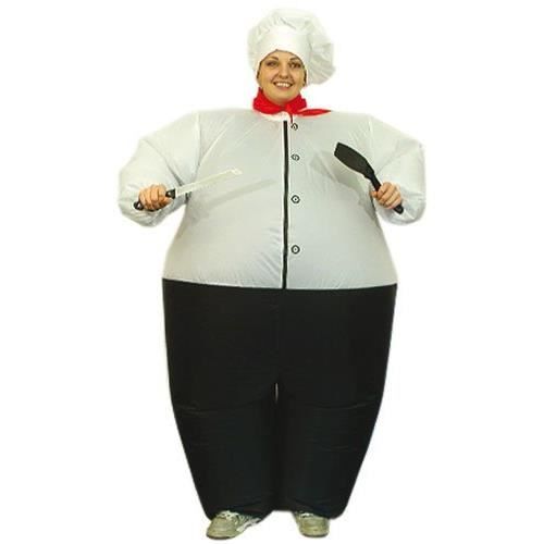 Costume gonflable ''Cuisinier''