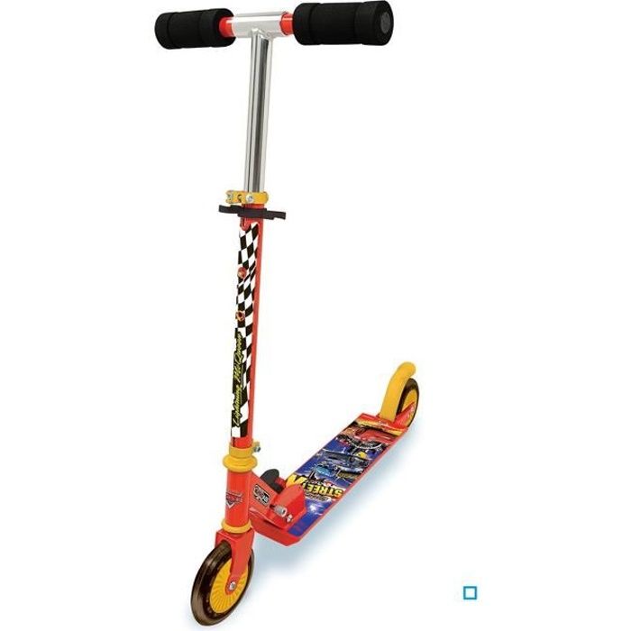 CARS Trottinette Street Pliable 2 Roues - Disney