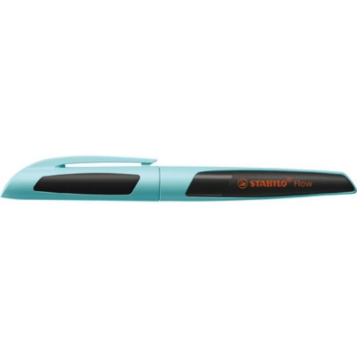 stabilo stabilo stylo à plume flow sporty m, noir/bleu noir noir Noir