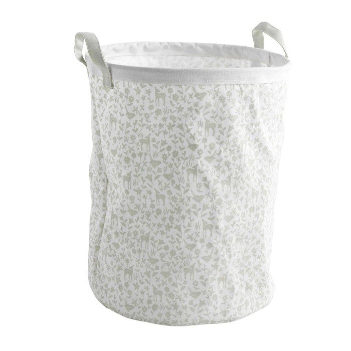 Panier de rangement en coton - PROMENONS NOUS Panier de rangement en coton - PROMENONS NOUS