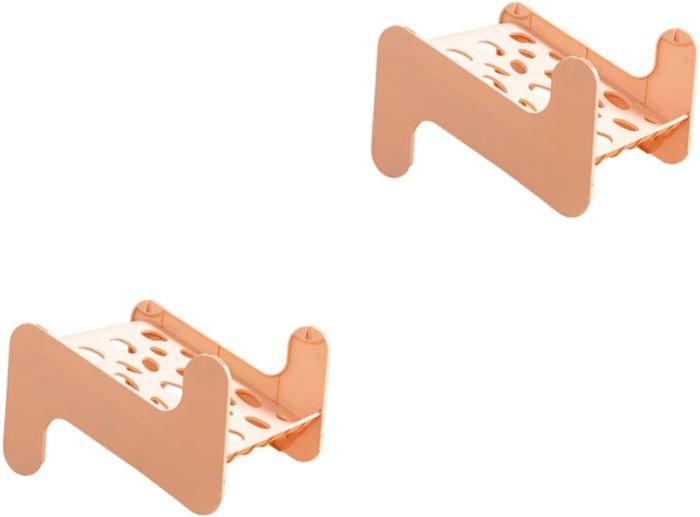 Étagère À Chaussures 2 Pièces Étagère À Chaussures En Plastique Cintre