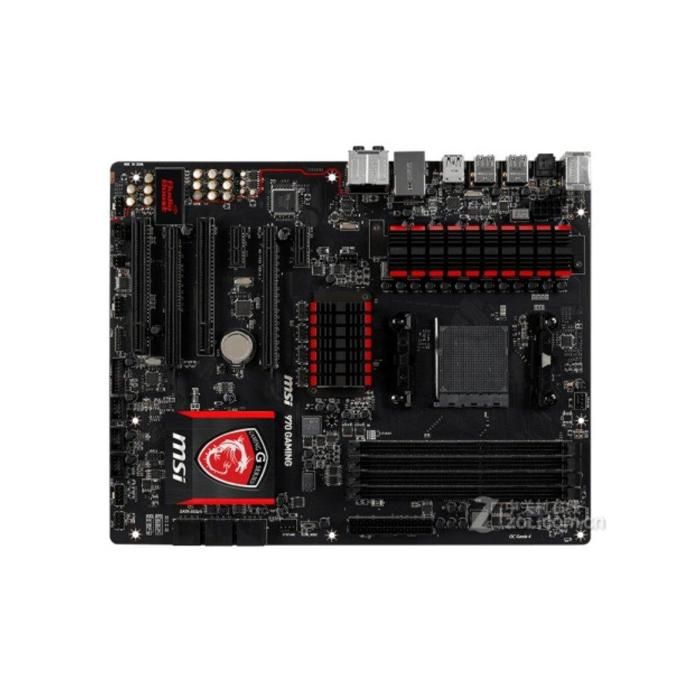 Carte mère MSI 970 GAMING AMD 970 Socket AM3/AM3+ 4xDDR3 SDRAM 32 Go ATX - Msi