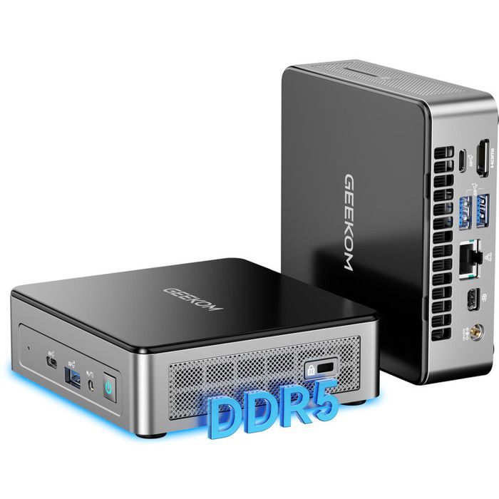 Mini PC – GEEKOM Air12 – Intel N150 – 16Go DDR5 -512Go SSD – Windows 11 Pro – WiFi6 – BT5.2