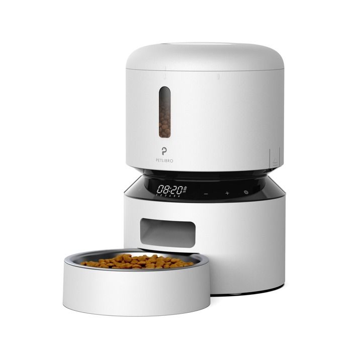 Distributeur automatique de nourriture pour chat Petlibro Granary - 3L Blanc