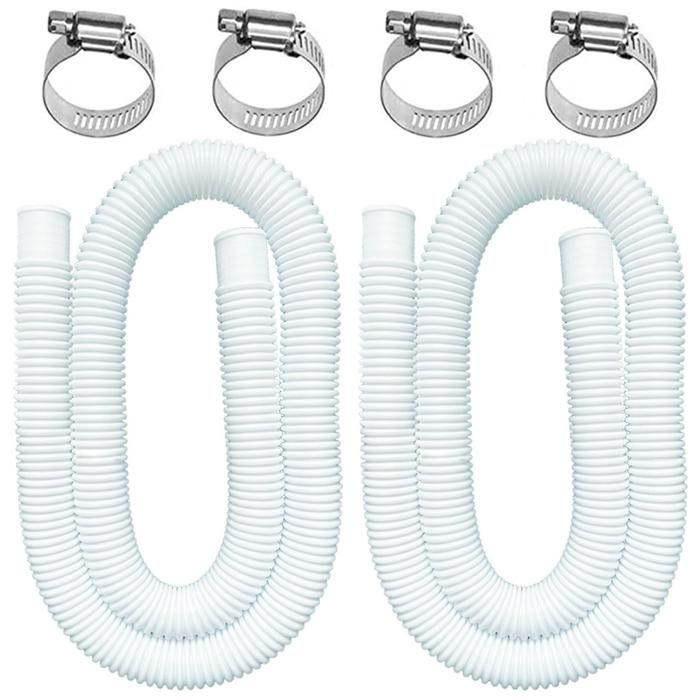 Lot De 2 Tuyaux De Piscine SODIAL Pour Pompe De Filtre - Piscines Hors Sol - Neufs