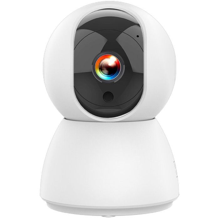 Caméra intérieure filaire KYF Rotative Full HD 4MP Motorisée PT Sirène intégrée