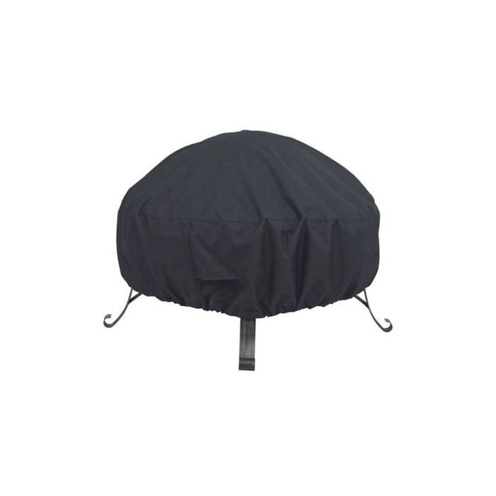 ZONADAH Housse De Brasero Ronde Imperméable 85 Cm - Protection Robuste Avec Revêtement PVC Épais Et Cordon De Serrage