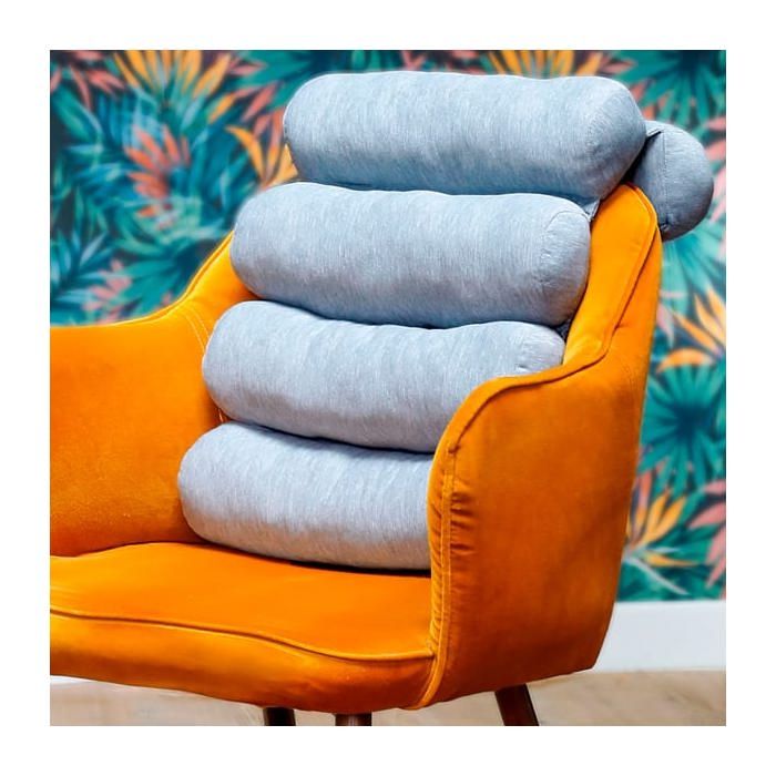 Maintien du dos - Nature & Découvertes : Coussin confort multiposition - Gris Maintien du dos - Nature & Découvertes : Coussin confort multiposition - Gris