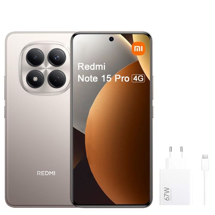 REDMI Note 15 Pro 12 GO + Corning® Gorilla® Glass Victus® 2 +Xiaomi HyperCharge Combo - vue 1