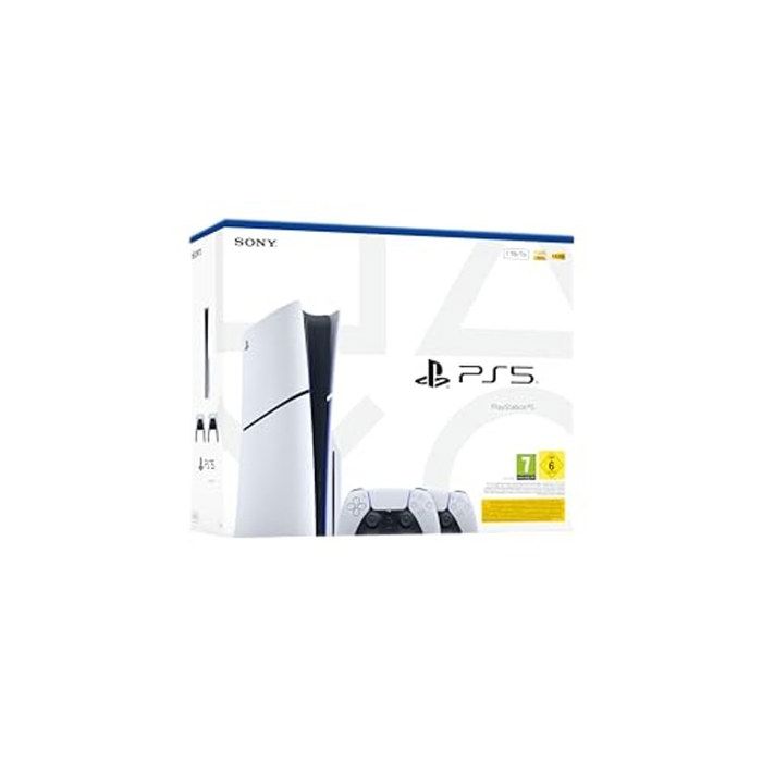 Pack PS5 Slim & 2e Manette Dualsense Console de jeux PlayStation 5 Slim Standard - vue 9