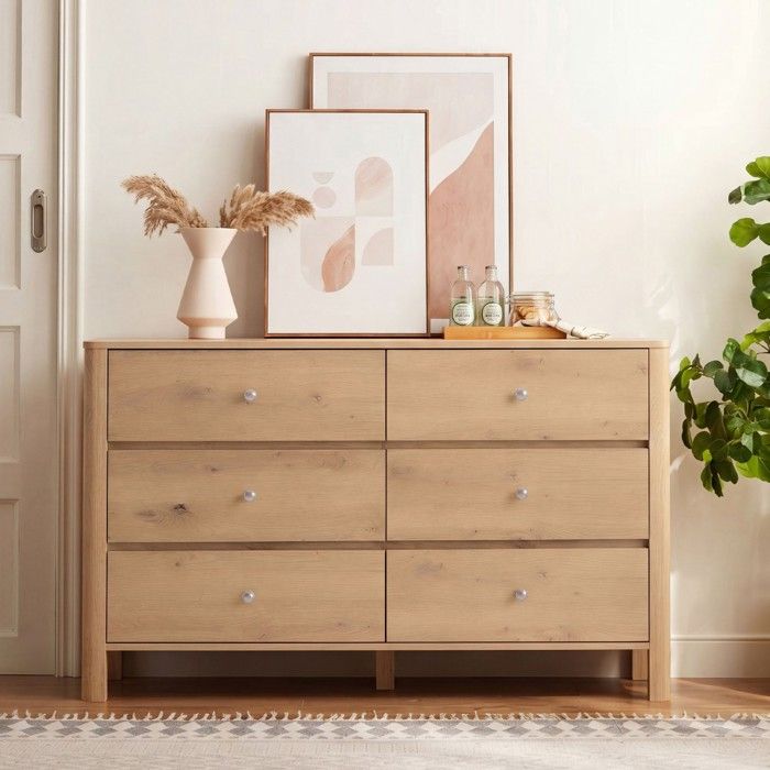 Commode 6 tiroirs grand rangement 120×40×80cm meuble adaptable salon chambre salle à manger design fonctionnel résistant Commode 6 tiroirs grand rangement 120×40×80cm meuble adaptable salon chambre salle à manger design fonctionnel résistant