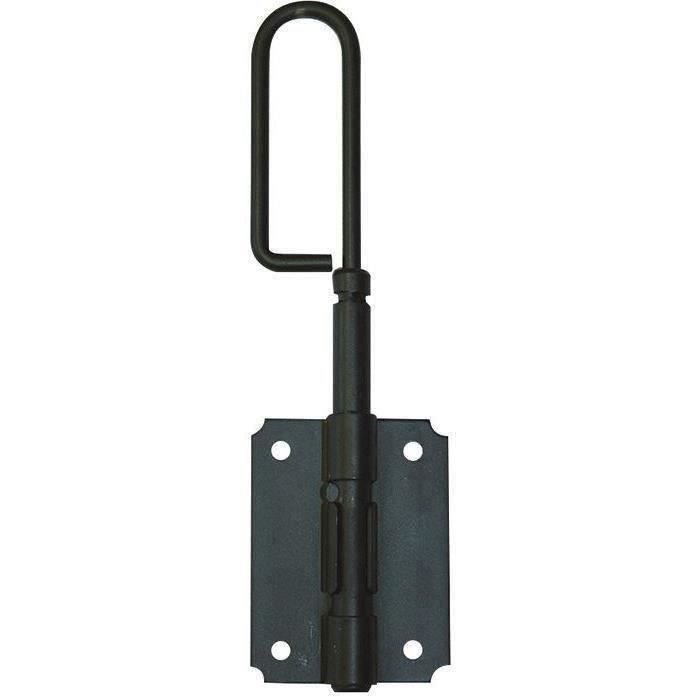 Afbat Verrou baïonnette - 14 l300mm - noir - Niveau de sécurité 6 - 5 goupilles - Demi-cylindre