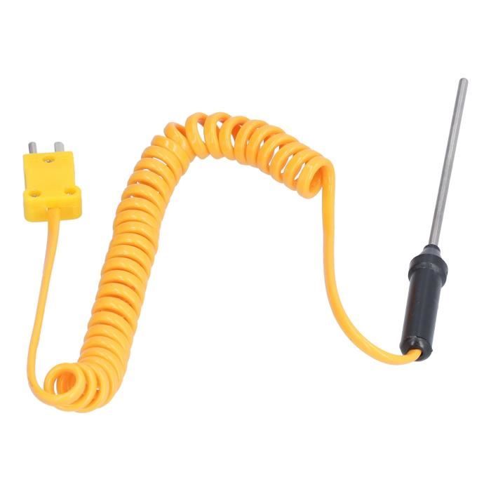 3 Capteurs De Température Thermocouple – Pour Sonde, Fibre De Verre Et Cuivre, Neufs