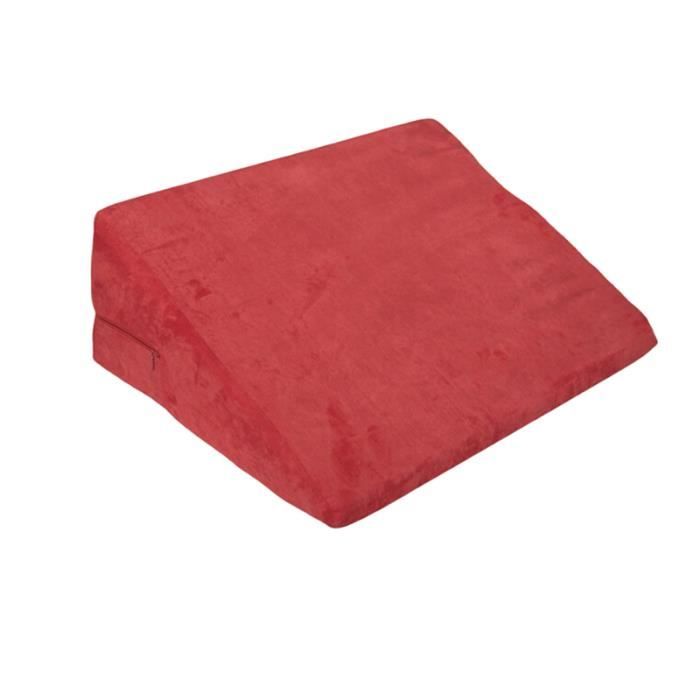 Rouge Oreiller Sexuel Position Jeu de Couple dOreiller Portable Sexuel Jouet
