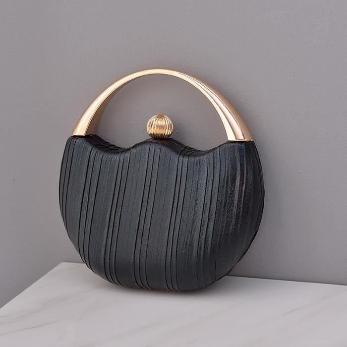 Noir Pochette De Mariage Pour Femmes Sac Main De Luxe l gant