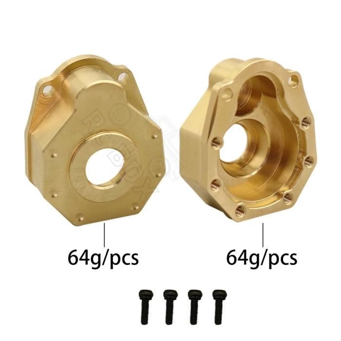 Boîtier De Direction En Laiton Pour Traxxas TRX4/TRX6 1/10 - Pièce De Rechange RC Usinée CNC - 3