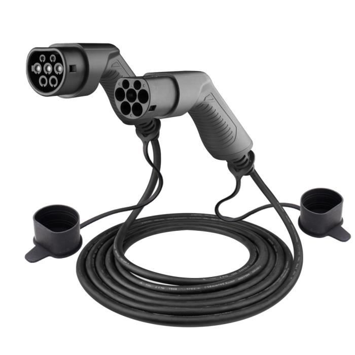 CABLE DE CHARGE Type 2 EV,6 à 16A Câble de Recharge Voiture électrique EUR  270,66 - PicClick FR