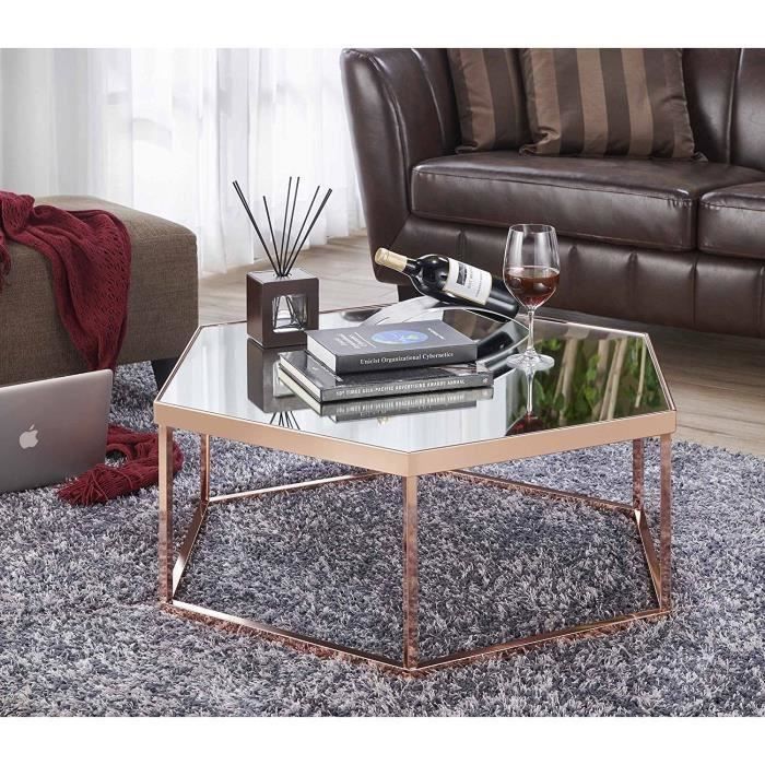 miroir table basse salon petite table basse cdiscount maison