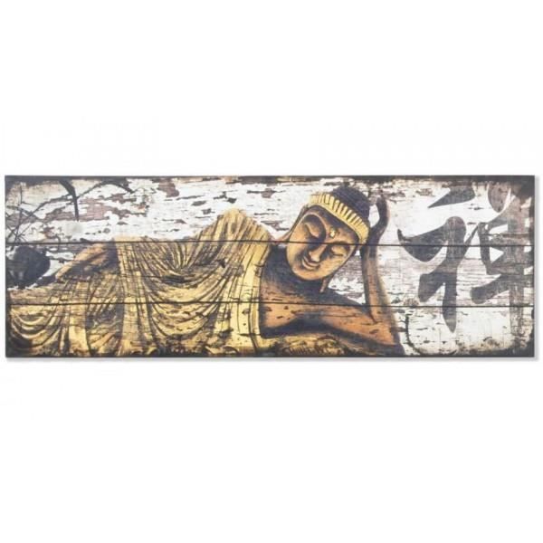 Cadre Toile Zen Bouddha Couche 90 X 30 Cm B Achat Vente
