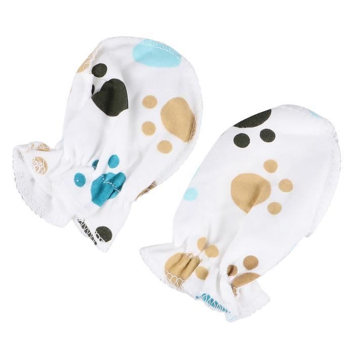 KLOVA Baby Gants en Coton Doux Anti-grattage Protection Nouveau-né Mitaines Anti-Rayures pour Le Visage KLOVA Baby Gants en Coton Doux Anti-grattage Protection Nouveau-né Mitaines Anti-Rayures pour Le Visage